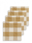 Midnatt - Napkins 4-Pack Ruth - Riidest salvr&auml;tikud - 40X40CM
