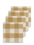 Midnatt - Napkins 4-Pack Ruth - Riidest salvr&auml;tikud - 40X40CM