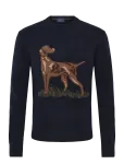 Hackett London - Highland Hound Crew - &Uuml;mara kaelusega - L