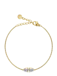 Edblad - Arrow Bracelet Gold One Size - K&auml;eketid - ONE SIZE 18 cm