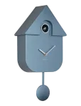 KARLSSON - Wall Clock Modern Cuckoo Abs Metallic Dark Blue - Seinakellad - H 41CM