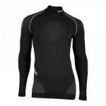 UYN Man Evolution UW s&auml;rk LG_SL. Turtle Neck - Black/anthracite / S/M