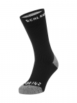 Sealskinz Briston Waterproof All Weather Mid Length Sock with Hydrostop&trade; - Black / S