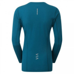 Montane Naiste Blade pikkade varrukatega T-s&auml;rk - 42 / Paprika
