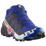 SALOMON jalatsid Speedcross 6 GTX Equipe surf the web/fiery red/white - EU 41 1/3 (UK 7.5)