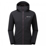 Montane Naiste Krypton Softshell Hoodie - 40 / Black