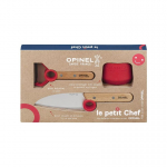 Opinel Le petit chef komplekt (nuga+koorija+s&otilde;rmekaitse)