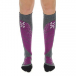UYN Woman Ski All Mountain - 39-40 / Grey mel/ Purple