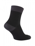 Sealskinz Wretham Waterproof Warm Weather Ankle Length Sock - Black / L