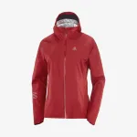 SALOMON kapuutsiga jope Bonatti WP W red chilli - S