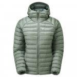 Montane Women's Anti-Freeze Packable Hooded Down Jacket - 36 / Pale sage
