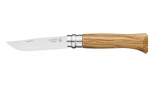 Opinel N&deg;08 roostevabast terasest oliivipuu
