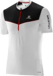 SALOMON l&uuml;hikeste varrukatega s&auml;rk Fast Wing HZ Tee white/black - M