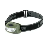 M-Tac 4+1 LED pealamp - Black