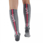 UYN Woman Ski Merino - 35-36 / Grey/Pink