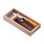 Opinel N&deg;08 kinkekarp Carbon Steel Beech