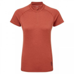 Montane naiste Dart Zip T-s&auml;rk - 42 / Uluru red