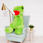 Suur Pehme Dinosaurus, Pehme M&auml;nguasi, 160 Cm, Roheline, Gogo