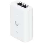 Ubiquiti UACC-PoE -2.5G 30W PoE adapter UniFi PoE seadmetele, v&auml;hendab s&otilde;ltuvust PoE l&uuml;liti toiteallikast ja pakub Multi-Gigabit LAN &uuml;hendust.