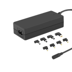 Qoltec 50011 toiteadapter/inverter Siseruumid 65 W Must