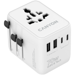 CANYON reisiadapter OnTour 70 EU/UK/USA/AUS 70W valge