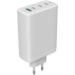 CANYON laadija CU140ACC GaN 150W 3xPD 1xQC EU valge