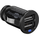 Kahe USB-pesaga autolaadija (2x USB) | Goobay | Goodbay kahe USB-pesaga autolaadija 2,1 A | 5 V
