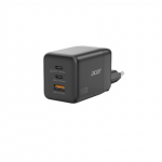 Acer | GaN-laadija, 2x USB-C + 1x USB-A port