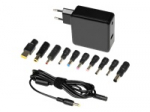 iBox IUZ65WA toiteadapter/inverter Auto 65 W must