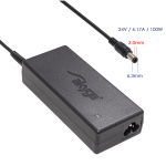 Notebook power supply Akyga AK-ND-73 24V / 4.17A 100W 6.3 x 3.0 mm ZEBRA 1.2m
