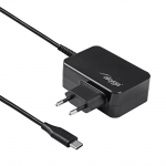 Notebook Power Supply Akyga AK-ND-81 5-20V / 3-3.25A 65W USB type C 1.8m GaN