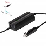 Car Notebook Power Supply Akyga AK-ND-33 19.5V / 3.34A 65W 7.4 x 5.0 mm + pin DELL 1.2m