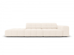 Chicago &mdash; Diivan - Light Beige (Haga 23) / Black Plastic / Right