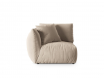 Chris &mdash; Mooduldiivan - Grey (Casino Stone) / Black Plastic / Right