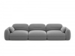 Sydney &mdash; Diivan - Light Beige (Casino Pearl) / Black Plastic