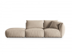 Chris &mdash; Diivan - Light Beige (Casino Pearl) / Black Plastic / Left