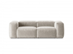 Bergamo &mdash; Diivan - Ivory (Perla 15) / Black Plastic