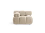 Bellis &mdash; mooduldiivan (94x94x70 cm) - Brick (Rolf 10) / Right