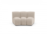 Lupine &mdash; mooduldiivan - Beige (Salvador 1) / Black Plastic