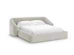 Campi &mdash; Voodi - Cappuccino (Bluvel 40) / Black Plastic