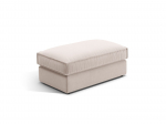 Pola &mdash; Pouf - Terracotta (Salvador 14) / Black Plastic