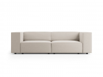 Arendal &mdash; Diivan - Light Grey (Casino Ash) / Black Plastic