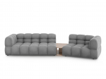 Sky &mdash; Diivan - Light Grey (Casino Ash) / Black Plastic / Left