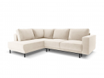 Caro &mdash; nurgadiivan - Light Beige (Megan 351) / Black Beech Wood / Right