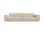 Jennifer &mdash; diivan - Light Beige (Eden 2 Pearl) / Black Plastic