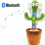 Tantsiv r&auml;&auml;kiv kaktusem&auml;nguasi, laulav kaktus Bluetooth‑&uuml;hendusega, interaktiivne laulv kaktus, tantsiv laulv kaktus