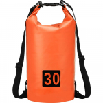 Kuivkott veekindel kott, oranž veekindel kott, 30 l, veekindel kuivkott, veekindel kott, oranž kuivkott