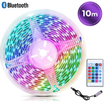 USB RGB LED-riba Bluetoothiga, LED valgusriba, RGB valgusriba, USB valgusriba, 10 m LED-riba