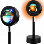 P&auml;ikeseloojangu projektorilamp, RGB LED-lamp p&auml;ikeset&otilde;usu ja -loojangu efektiga, p&auml;ikeseloojangu valguslamp, p&auml;ikeseloojangu atmosf&auml;&auml;rilamp