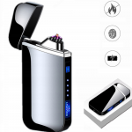Plasmas&uuml;&uuml;taja must, USB-laetav leegita tulemasin, elektriline plasmatulemasin, USB plasmatulemasin